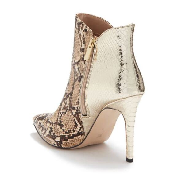 NWT BCBGeneration Haffi Snakeskin Embossed High Stiletto Heel Ankle Bootie - Picture 2 of 9